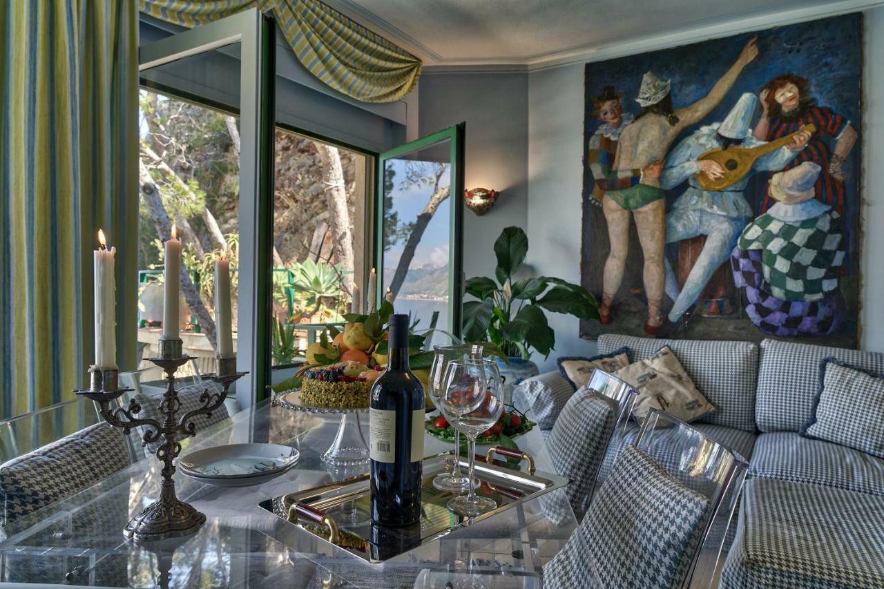 Luxury Apartment And Charm Sea View Isola Bella Таормина Экстерьер фото